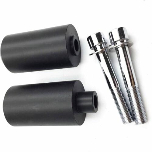 Aftermarket free shipping motorcycle parts Frame Slider Crash Protector For Yamaha 1999 2000 2001 2002 YZF R6 YZFR6 Black