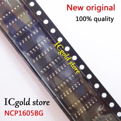 10pcs NCP1605BG NCP1605 SOP-16