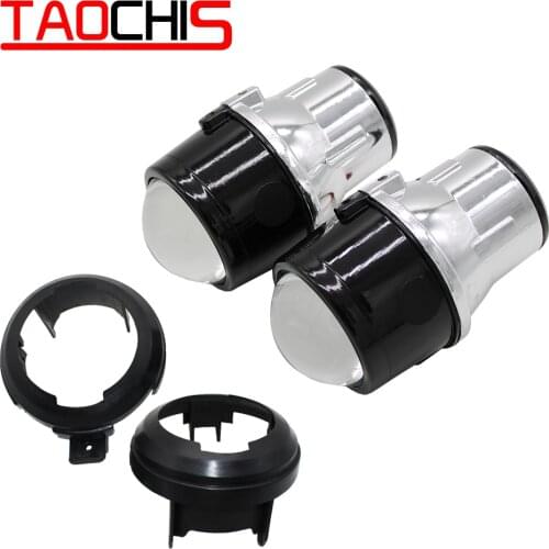 TAOCHIS Car Styling 2.5 Inch HID H11 Fog Lights With High Low Beam Bi Xenon Projector Lens For Chevrolet