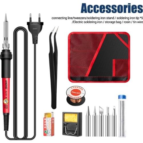 Electric Soldering Iron 60W Electronic Circuit Boards Computers DIY for Electronic Enthusiasts for Electronic Enthusiast