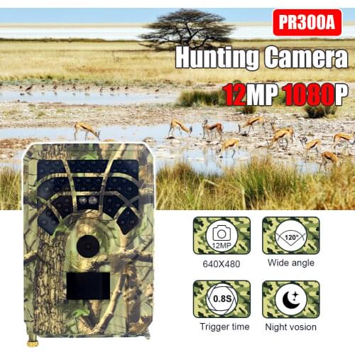 12MP 1080P Trail Hunting Camera Wildlife Camera Wild Surveillance Night Version Wildlife Scouting Cameras Photo Traps Track