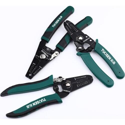 Wire Stripper Cutter Wire Stripping Tool And Multi-Function Hand Tool, Professional Handle Design And Refined Craftsmanship