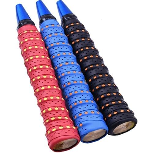 HOT!1PC Anti-slip Breathable Sport Over Grip Sweatband Tennis Overgrips Tape Badminton Racket Grips Sweatband