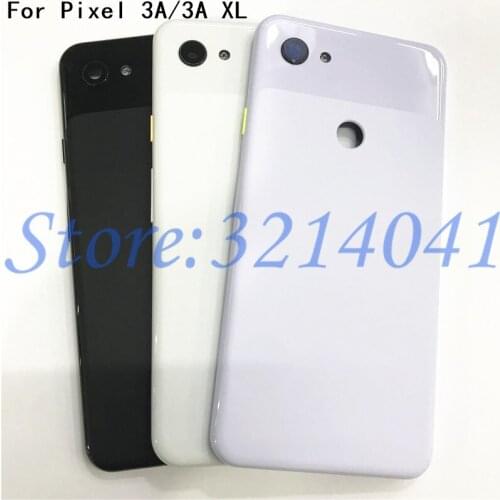New 5.6" For Google Pixel 3A Back Battery Cover Housing Case Replacement Parts 6.0" For Google Pixel 3A XL Battery Cover