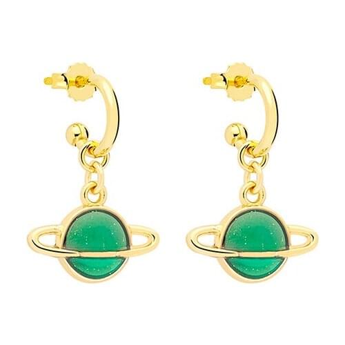 CANNER Star/Moon/Smiley Stud Earrings For Women Geometric Series Pendientes Plata 925 Huggie Circular Earrings Jewelry Kolczyki