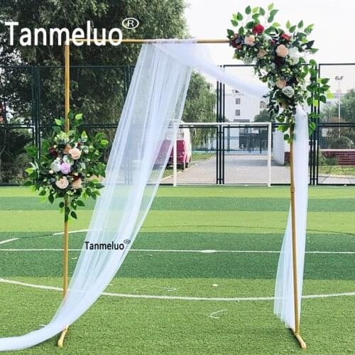 Tulle Wedding Decorations Organza Arch Baby Shower Happy Biirthday Decoration Wedding Party Supplies Wedding Backdrop Curtain