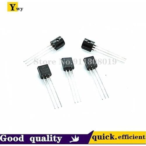 50pcs 2N5551 low power transistor 0.6A 160V NPN 5551 chip in-line TO-92