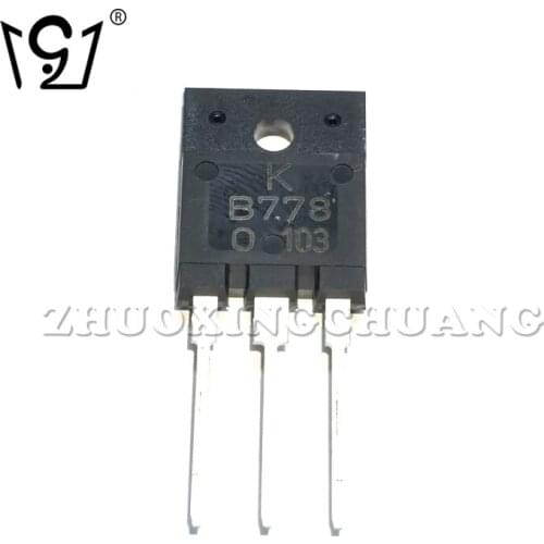 10PCS B778 2SB778 triode audio amplifier transistor 10A 120V 80W brand new original