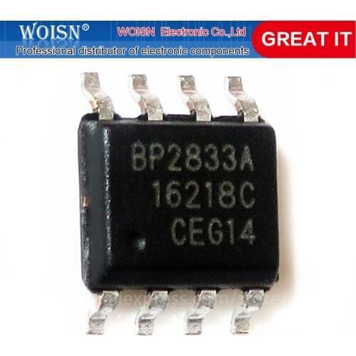 10PCS BP2833A BP2833 SOP8 non-isolated step-down constant current LED driver chip In Stock