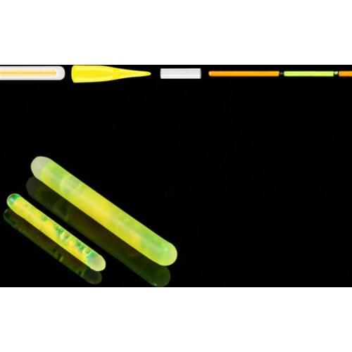 10pcs Portable Luminous Fishing Fluorescent Lightstick Light Night Luminous Fishing Float Clip On Dark Glow Fishing supplies