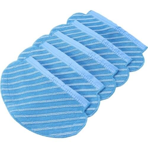 5Pcs Robot Vacuum Cleaner Mop Cloth for Ecovacs Deebot OZMO 950 920 Robot Vacuum Cleaner Parts