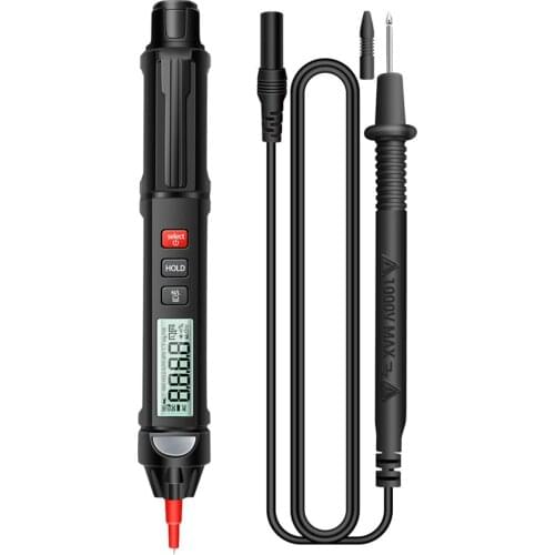 A3007 Digital Multimeter Auto Intelligent Sensor Pen Tester 6000 Counts NonContact Voltage Meter Multimetre Polimetro Dropship