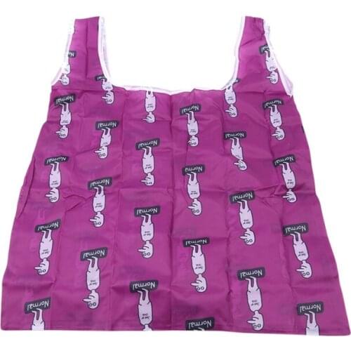 Floral Foldable Shopping Bag Tote Travel Eco Reusable Shopping Bags Portable Shoulder Grocery Bags Storage Handbag