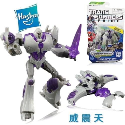Hasbro Transformers Toys Demon Hunting Optimus Prime Megatron Tong Tian Xiao Iron Sheet Transformers Childrens Toys
