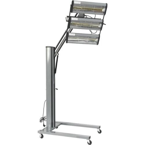 3000W Rotate Shortwave Infrared Paint Curing Lamp 3KW Spray Baking Booth Easy Car Bodywork Repair Paint Dryer