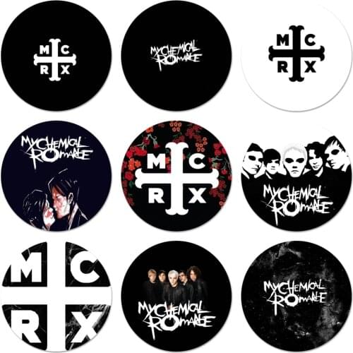 My Chemical Romance Icons Pins Badge Decoration Brooches Metal Badges For Backpack Decoration