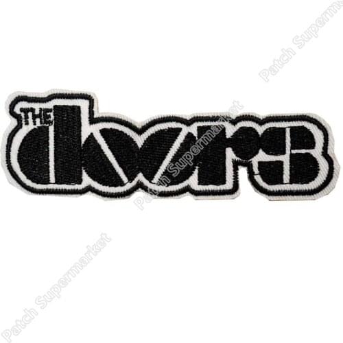 Black White Heavy Metal Band Music Iron On/Sew On Patch T shirt TRANSFER MOTIF APPLIQUE Rock Punk Badge