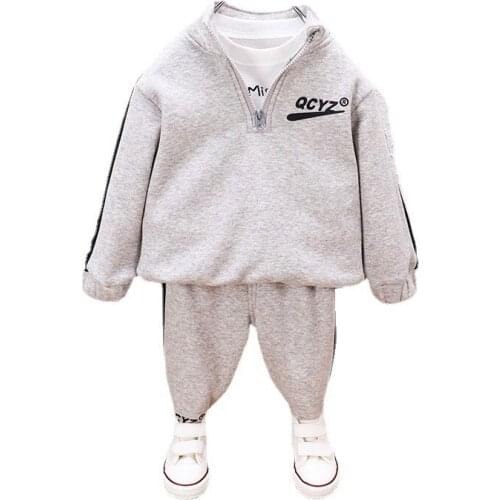 New Winter Baby Boys Clothes Children Girls Thick Jacket Pants 2Pcs/Sets Toddler Casual Costume Infant Clothing Kids Tracksuits
