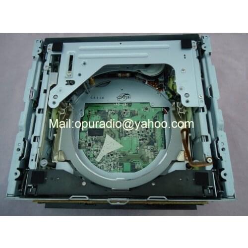 New soni 6 disc CD changer mechanism for 3C0 057 110 AudiA6 1DIN CDC car radio audio tuner CLASS1 LASER PRODUCT