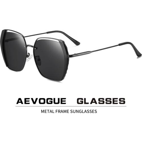 AEVOGUE New Women Polygon Polarized Retro Driving Sunglasses Fashion Glasses Gradient Lens Brand Design UV400 AE0792