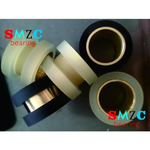 Transport rollers Transport rubber wheel PU rollers Polyurethane bearing Elastomer rollers Rubber Driving wheel