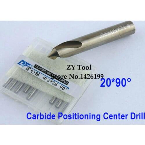 Carbide cutting tools High quality M20 * 90 positioning center drill,alloy chamfering bit,alloy fixed-point drill center drill