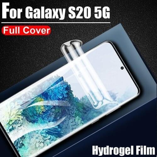 Ultra Clear Hydrogel Film Soft LCD Full Cover Screen Protectors Film for Samsung galaxy S10 S20 5G Lite S20+Plus Ultra 5G S10E