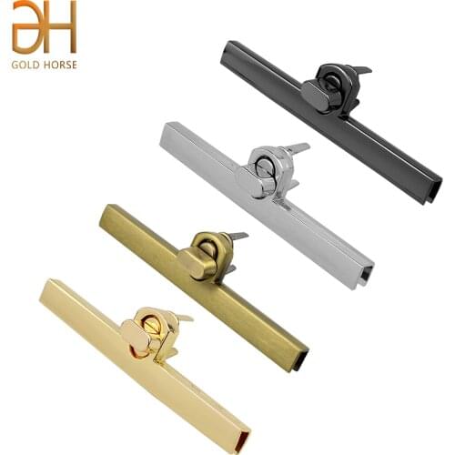 Long 9.5CM Alloy Fashion Clasp Turn Locks Twist Lock for Ladys' Handbag Craft Bag Replacement Purse DIY Handmade Bag Hardware Ac