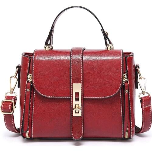 Women Leather Bags Ladies Luxury Shoulder Bags Womens Handbag Female Messenger Bag Fashion Crossbody Bags for Women Bolsa C1388