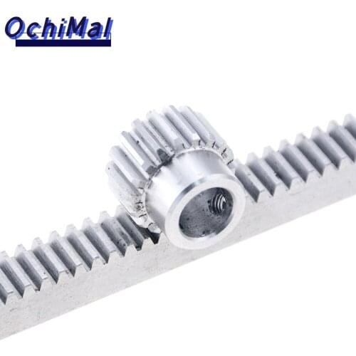 1pc 1Mod 1 Modulus Gear Rack steel 10*10*500mm Gear rack Precision cnc rack (straight teeth) Toothed rack cnc machine