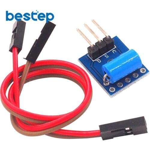 1pcs Normally Closed Vibration Sensor with Small Plate DuPont line