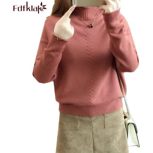 Женские кашемировые пуловеры Fdfklak China At AliExpress