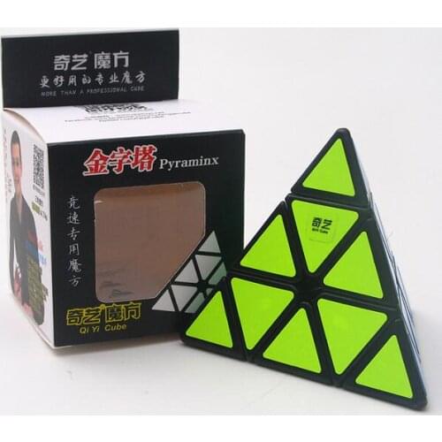 Pyramid Shape IQ Magic Cube Puzzle Mind Brain Teaser Puzzles Game for Young and Old