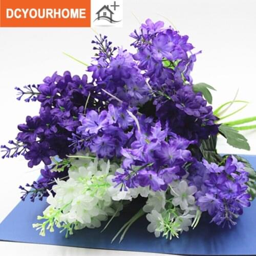 5 Hyacinth Artificial Flowers Fake Flowers Clam Flowers Bouquets Home Decorations Wedding Decorations Christmas Party Balls