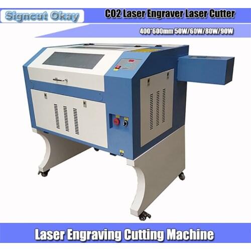 Laser cutter 4060 80W laser engraving machine with up&down table USB interface send to your harbour in CFR Terms