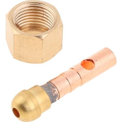 Copper M16x1.5 TIG Welding Plasma Cutting Torch Cable Connector Gas Electric WP-25 WP-24W WP-20 WP-20F WP-20V WP-24WF