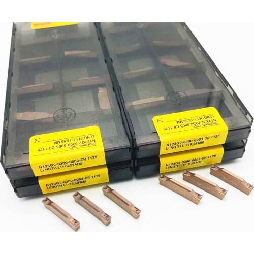 N123G2 0300 003 CR1125 Slotted Cutting Blade Lathe Tool Metal Turning Tools Tungsten Carbide N123G2 Cutting Tool