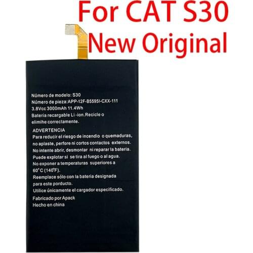 New Original S30 3000mAh Battery For CAT S30 PHONE Fast delivery Battery+Tracking Number