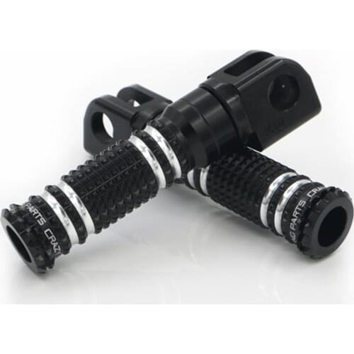 Front Footrest Foot Rest Pegs For KAWASAKI NINJA ZX-12R ZX-14R ZZR1400 ZZR1200 ZZR600 ZZR GTR1400 Rider Foot Rest Adapter