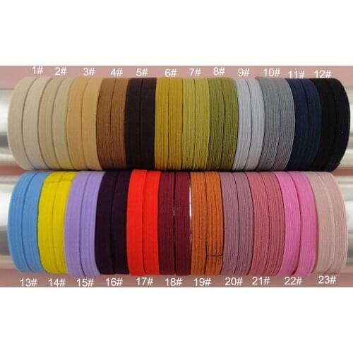 30PCS 8mm Multi colors Wide flat Elastic Ponytail holders Hair bands for women,hair ties,wholesales