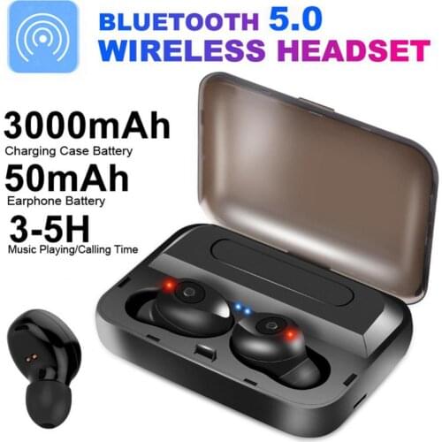 Mini F9 TWS Bluetooth Earphones Wireless Headphones 5D Hifi Stereo Sports Waterproof Wireless Earphone Headset With Microphone
