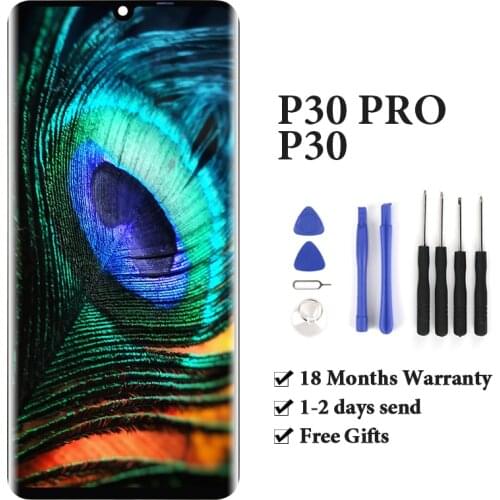 100% tested OEM quality For HUAWEI P30 Pro LCD Screen Touch Screen Replacement Digitizer For HUAWEI P30 Pro LCD Black Display