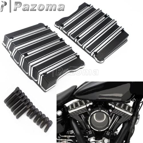 Motorcycle Top Rocker Box Cover for Harley Twin Cam 1999-2017 Dyna Road King Classic Electra Glide Heritage Springer Softail FLS