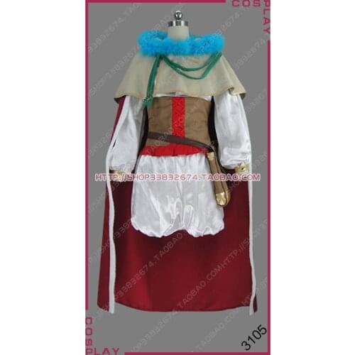 Black Clover: Quartet Knights Magic Knight Golden Dawn Healer Mimosa Vermillion Game Ver. Uniform Outfit Cosplay Costume S002