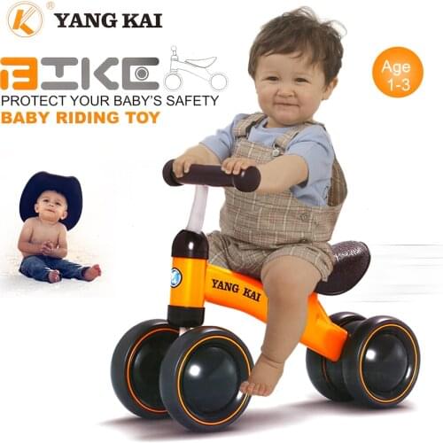 Children Three wheel Balance Bike kids Scooter Baby Walker 1-3 Years Tricycle Bike Ride On Toys Gift for Baby toys High Quality