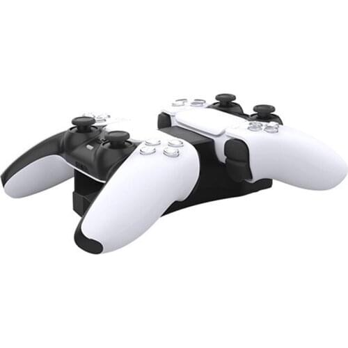 For PS5 for Playstation 5 Wireless Gamepad Charging Bracket Holder Dual Gamepad Charging Charger Dock for Playstation 5