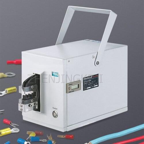 Electric Terminal Crimping Machine Equipment Small Portable Desktop Wire Cold Press Pliers Automatic Crimping Tools 220V/110V