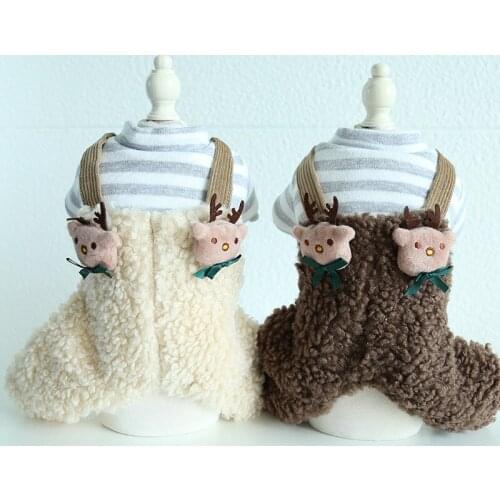 XS Dog Clothes Pets Clothing Winter Puppy Costume Jumpsuit Coat Jacket Chihuahua Yorkshire Terriers Pomeranian Maltese Outfit