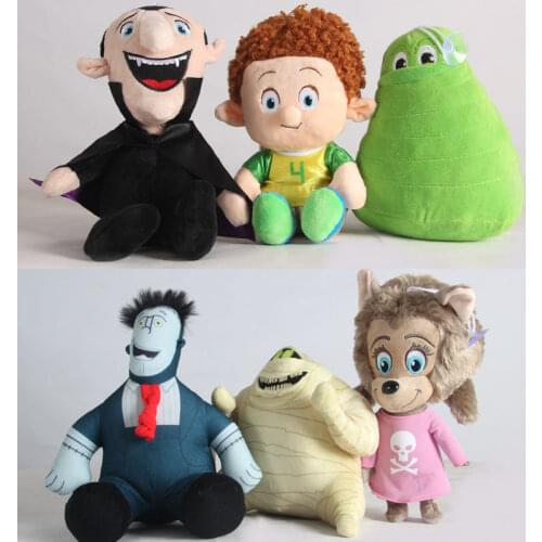 Hotel Transylvania 2 Dracula Dennis Murray Frank Stuffed Plush Toys Cute Plush Doll Birthday Gifts For Kids Room Decoration