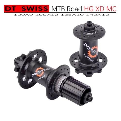 Praxisworks-freno de disco para bicicleta de carretera rodamiento sellado de tracción recta, súper ligero, eje de tambor de